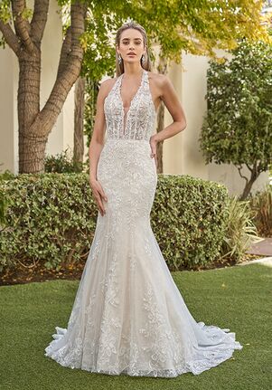 Jasmine Couture Hayden Fit-and-Flare Wedding Dress