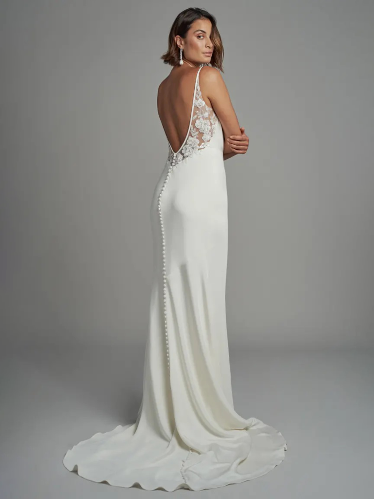 Open-Back and Backless Wedding Dresses