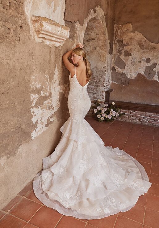Casablanca Bridal 2466 Andrea Fit-and-Flare Wedding Dress - 4