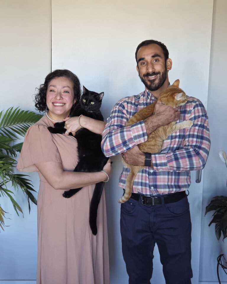 Griselda & Arjun Home Page Banner