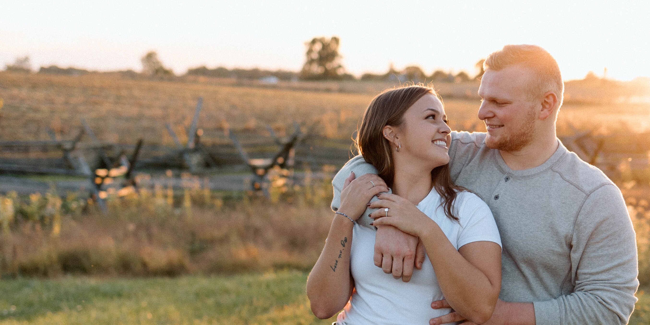 Emily & Hunter Home Page Banner