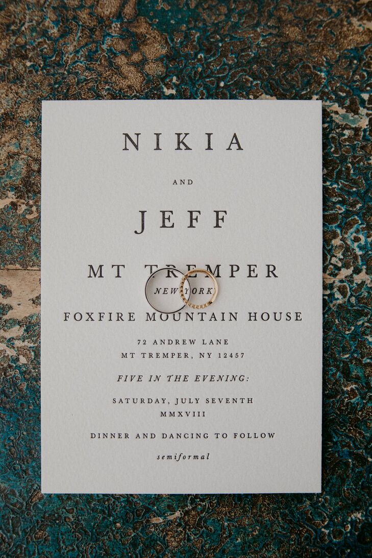 Simple Invitation with Classic Typography