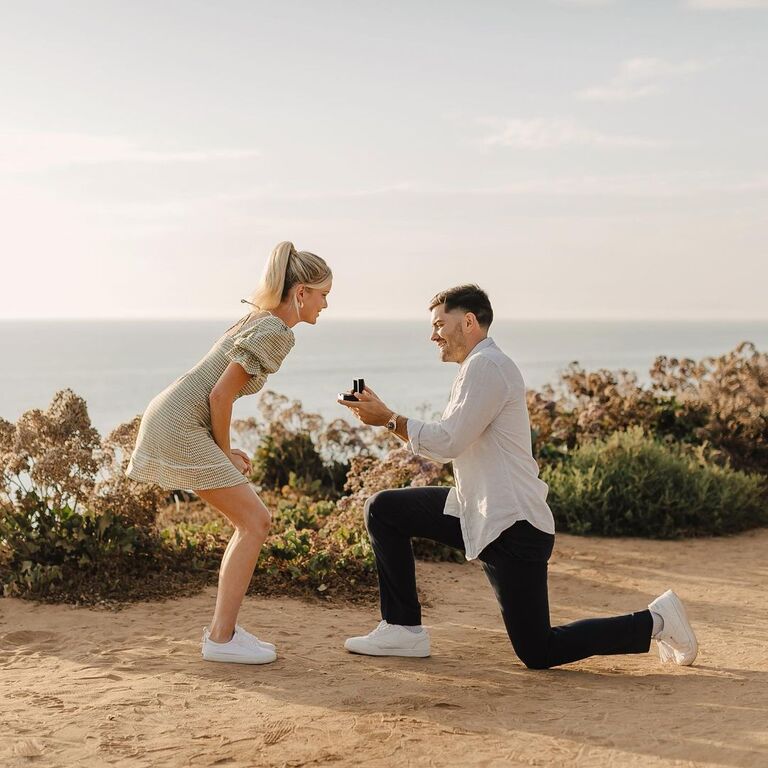 Hannah Godwin and Dylan Barbour's second engagement