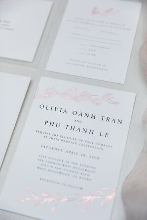 Black and White Invitation with Simple Typography
