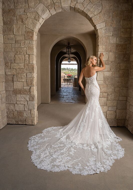 KITTYCHEN SOFI, H2535 Fit-and-Flare Wedding Dress - 3