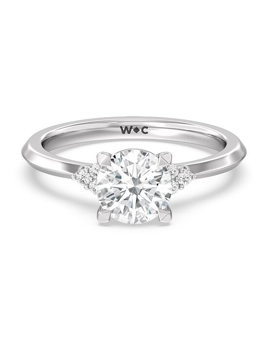 With Clarity Classic Cushion, Emerald, Radiant, Round, Oval Cut Engagement Ring - 1