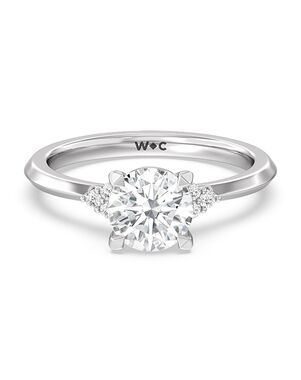 With Clarity Classic Cushion, Emerald, Radiant, Round, Oval Cut Engagement Ring