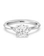 With Clarity Classic Cushion, Emerald, Radiant, Round, Oval Cut Engagement Ring - thumbnail - 1