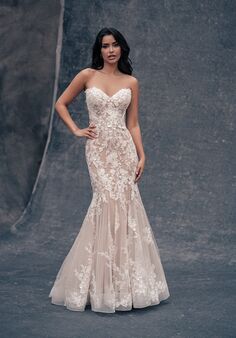 Allure Couture C706 Fit-and-Flare Wedding Dress