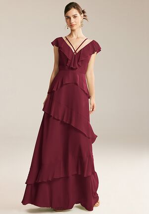 AW Bridal AW Sibyl Dress V-Neck Bridesmaid Dress