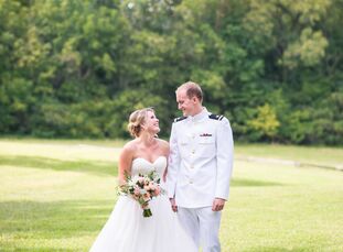 High school sweethearts Morgan Lehr (22 and a teacher) and Park Seagraves (23 and a naval officer) embraced the great outdoors and their adventurous s