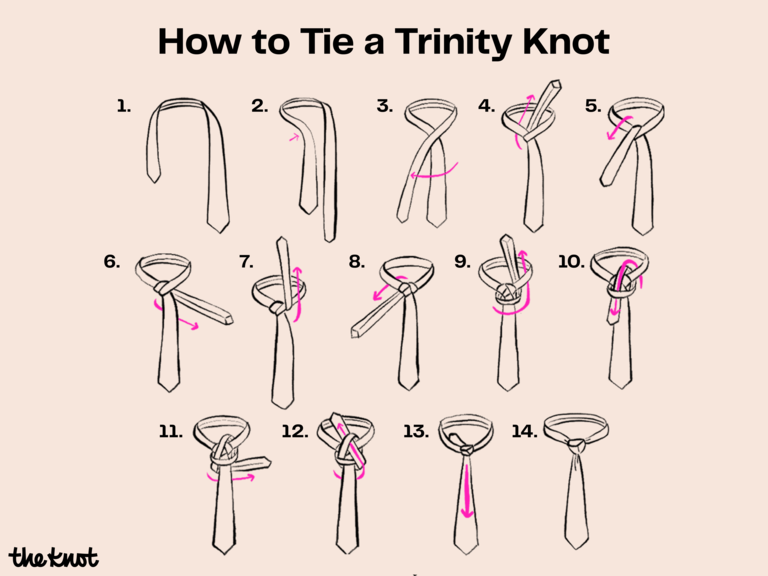 3 Easiest Tie Knots for Beginners - Step-By-Step Instruction