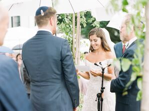 Jewish Wedding Ceremony at Barn in Hudson Valley, NY