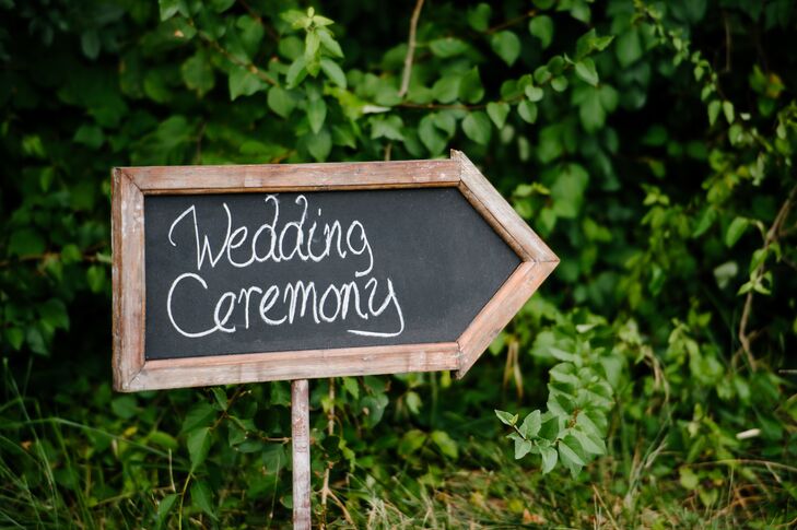 Chalkboard Welcome Sign
