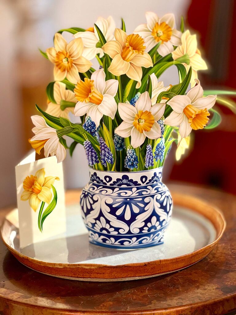 paper flower bouquet