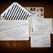 Black and White Wedding Invitation