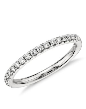 Blue Nile 43663 Gold Wedding Ring