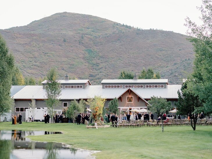 Barn at Chaparral Ranch in Aspen, Colorado