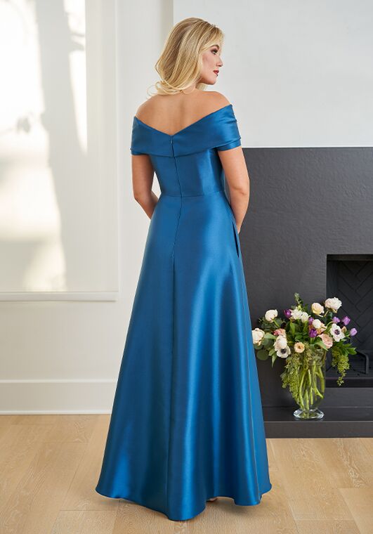 Jade Couture Mother of the Bride by Jasmine K258062 Blue Mother Of The Bride Dress - 2