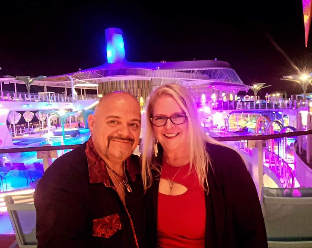 The Icon of the Seas. Eric was contracted to perform on the Icon this year. 