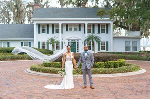 Wedding Portraits at Cypress Grove Estate House in Orlando, Florida