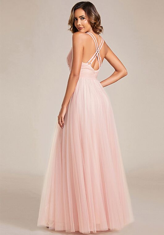Ever-Pretty ES01946 Illusion Bridesmaid Dress - 2