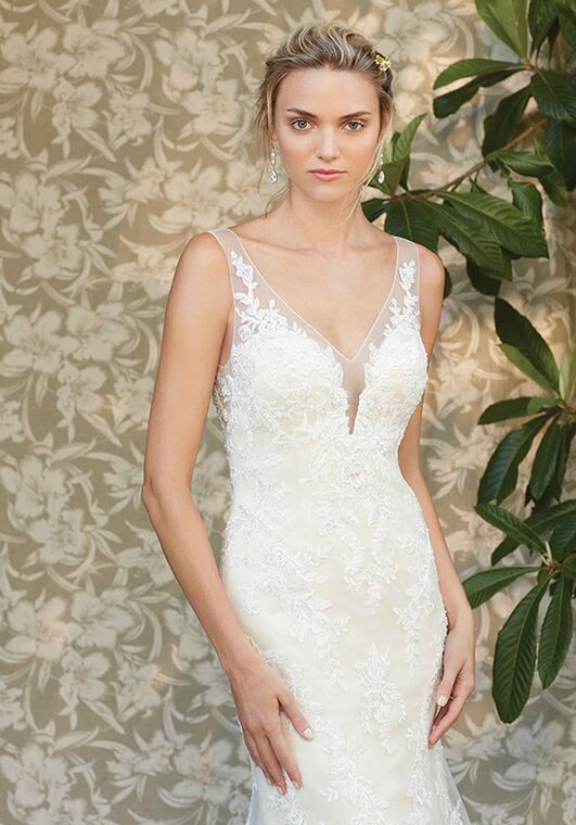 Casablanca Bridal Style 2286 Ivy Mermaid Wedding Dress - 2