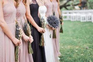 Lavender and Wheat DIY Bouquets