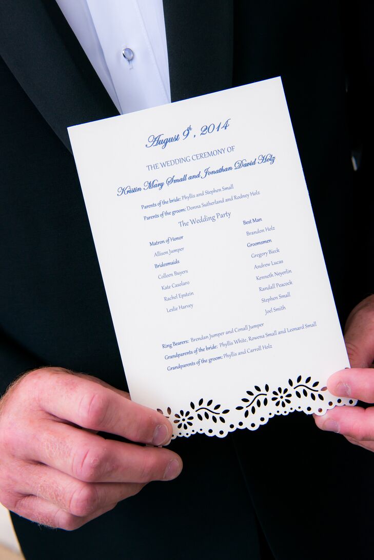 Black and White Wedding Invitation with Floral Accents