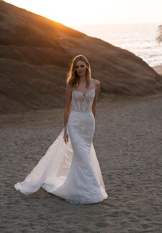 Abella Ida Sheath Wedding Dress - 1