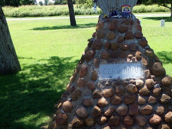 Picture of Geronimo's Grave Site