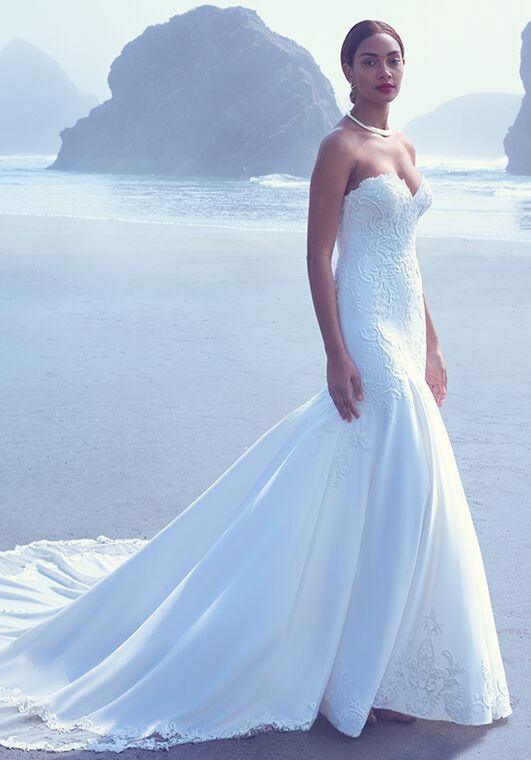 Sottero and Midgley WESTON Sheath Wedding Dress - 4