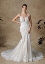 Justin Alexander Glenora Fit-and-Flare Wedding Dress - thumbnail - 3