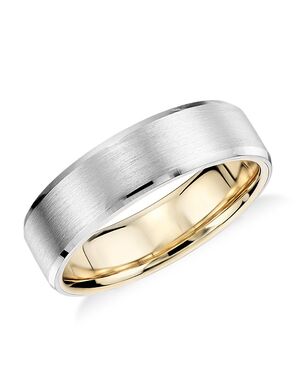 Blue Nile 56555 Platinum Wedding Ring