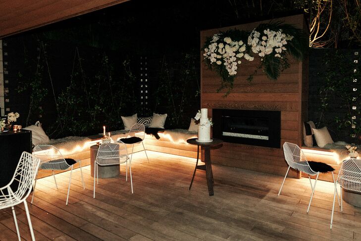 Simple and Elegant Wedding Reception at Local Restaurant in Auckland, New Zealand