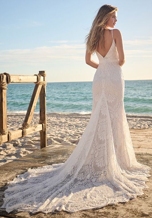 Rebecca Ingram JANINE Sheath Wedding Dress - 2