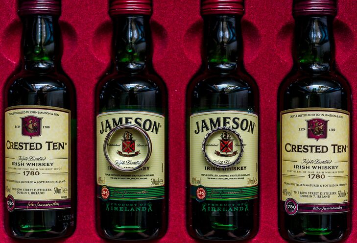 Mini Whiskey Bottles