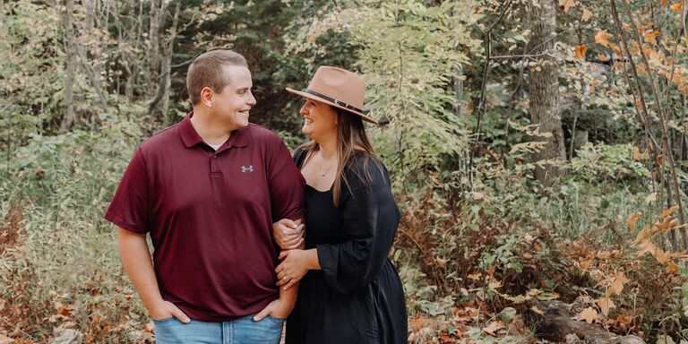 Andria & Dom Home Page Banner