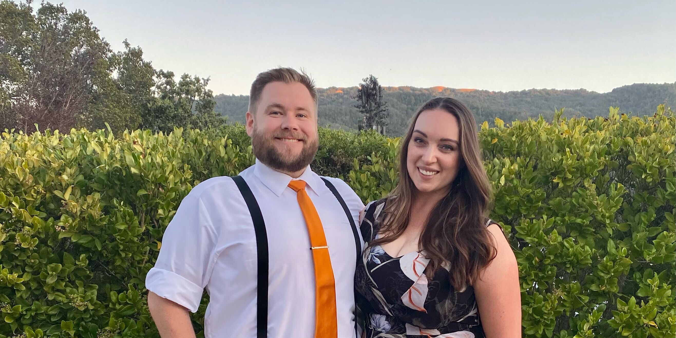 Melinda & Benjamin Home Page Banner