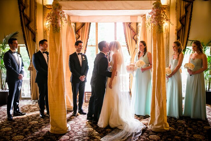 Intimate Langham Hotel Wedding Ceremony
