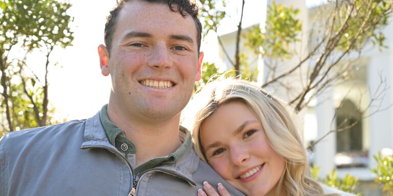 Samantha & Eamon Home Page Banner