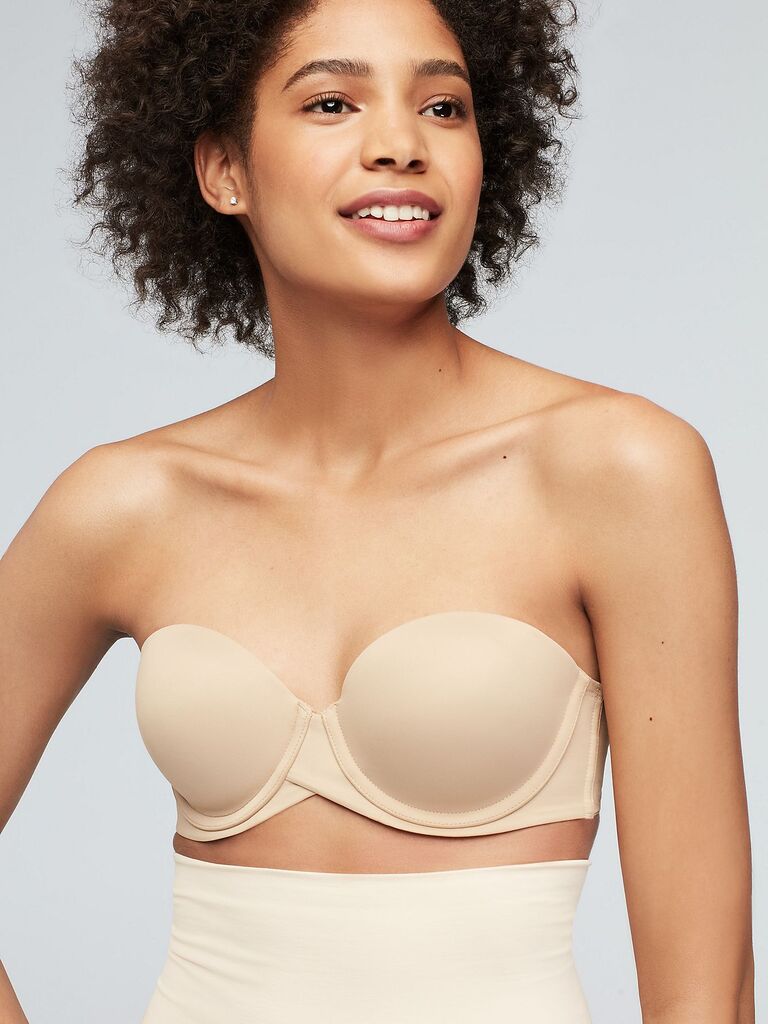 strapless wedding dress bra with convertible straps