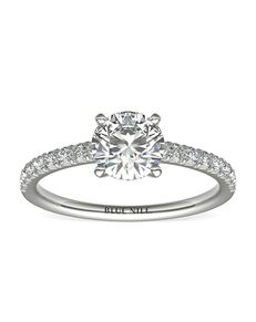 Blue Nile Round Cut Engagement Ring