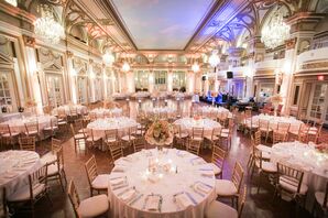 The Fairmont Copley Plaza Ballroom Wedding Reception