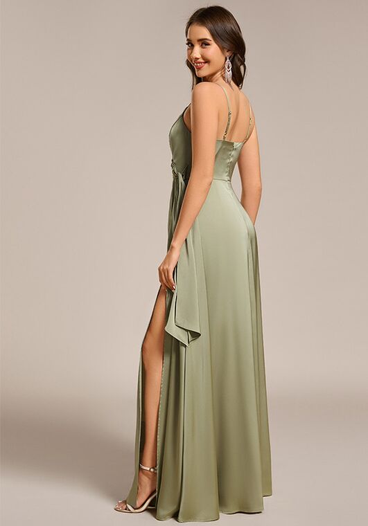 Ever-Pretty ES02317 V-Neck and Plunge Bridesmaid Dress - 2