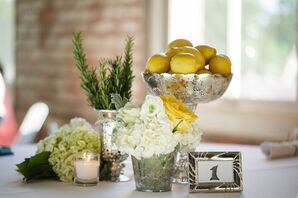 Eclectic Rustic Chic Centerpieces