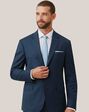 Birdy Grey Suits Taylor Suit Jacket in Navy Blue Tuxedo - thumbnail - 5