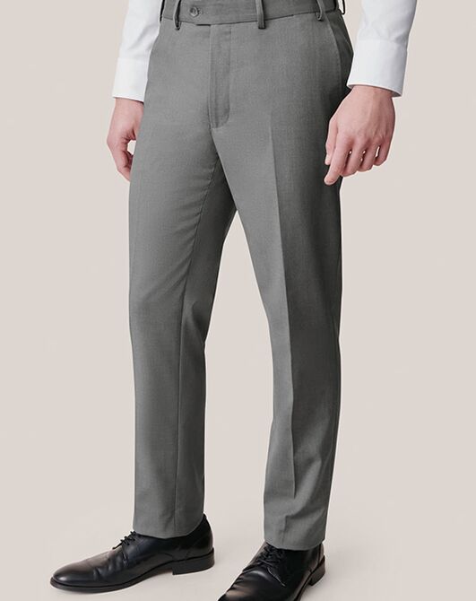Birdy Grey Suits Taylor Suit Pants in Gray Grey Tuxedo - 4