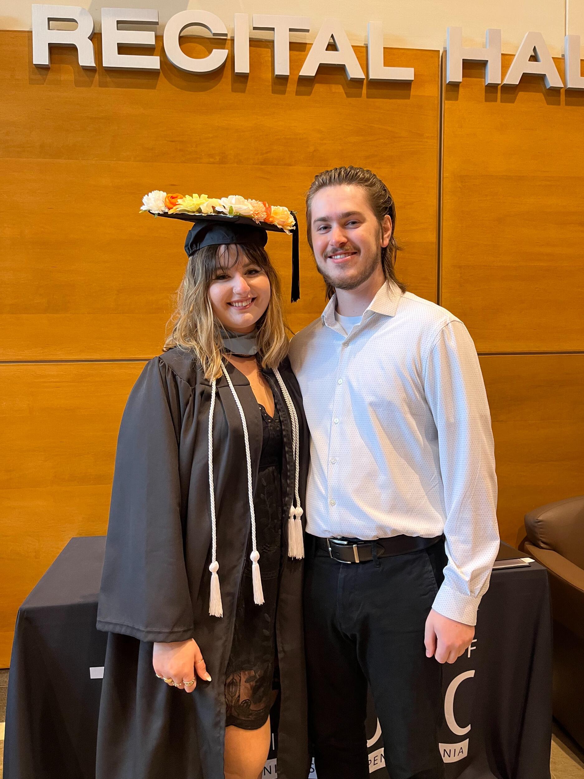 Sarah's college graduation