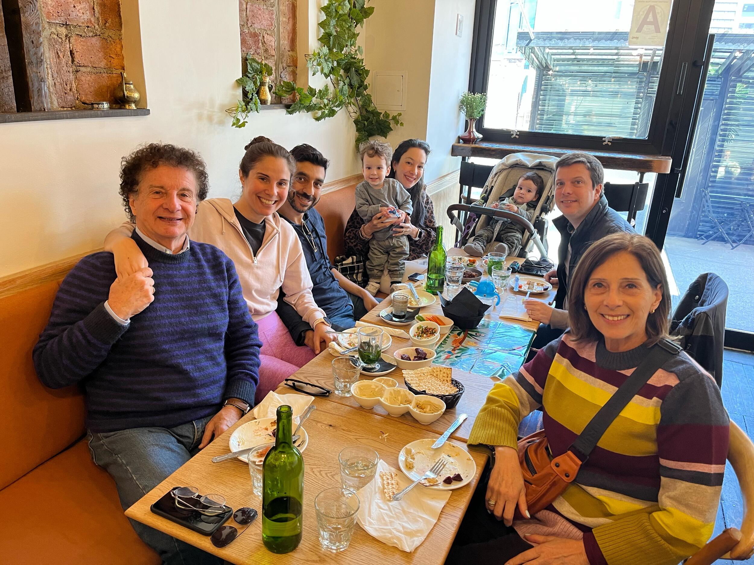 Meeting the Alazraki's in NY for the very first time. 